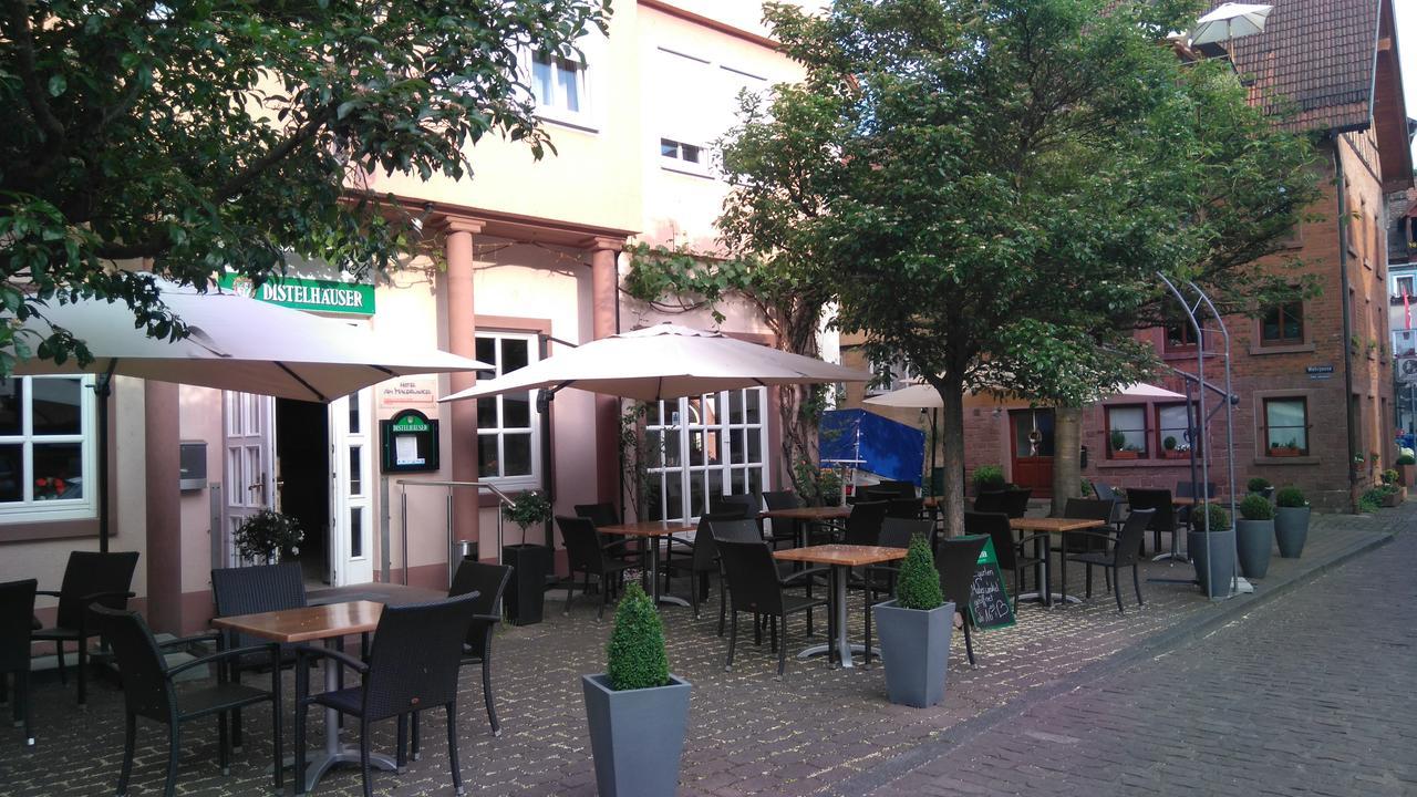 ורטהיים Hotel Loewensteiner Hof Haus Am Neuplatz מראה חיצוני תמונה